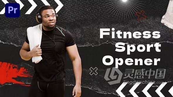 健身运动揭幕战体育宣传广告视频PR模板下载 Fitness Sport Opener  灵感中国网 www.lingganchina.com