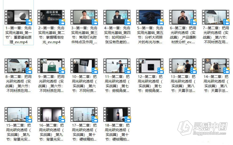 郭大侠产品摄影用光精品课程  灵感中国网 www.lingganchina.com