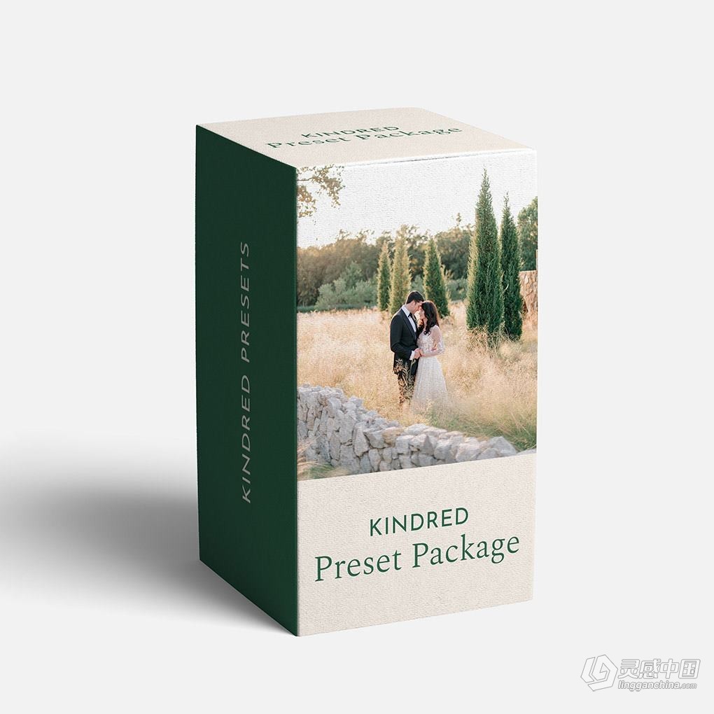 KINDRED完美人像婚礼婚纱影楼外拍摄影调色Lightroom预设 The Kindred Preset Package  灵感中国网 www.lingganchina.com