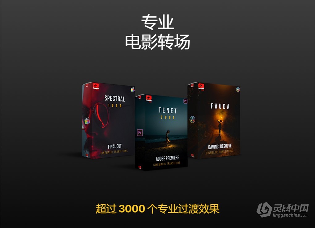 Paramount Motion 终极电影视频制作音效音乐转场LUT调色视频素材合集包 ULTIMATE Filmmaker Bundle  灵感中国网 www.lingganchina.com