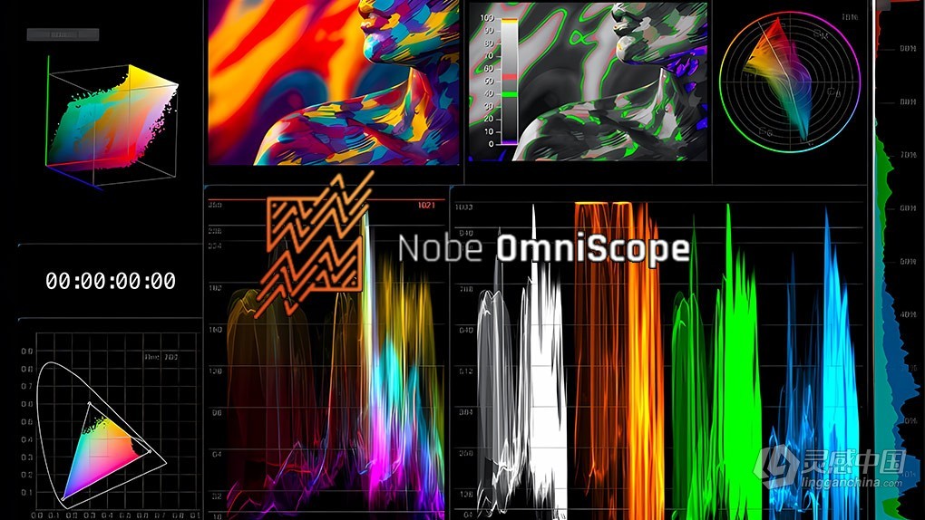 视频调色万能颜色分级示波器AE/PR/达芬奇/OFX插件 Nobe OmniScope v1.10.126 Win  灵感中国网 www.lingganchina.com