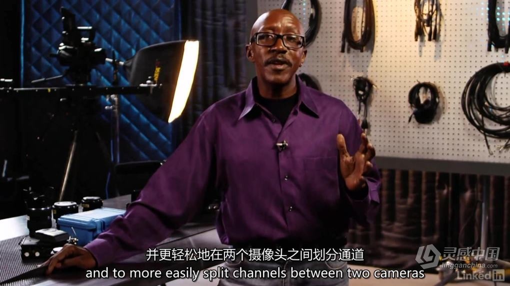 Anthony Q. Artis 企业宣传片的视频布光拍摄制作教程-中英字幕 Video Production: Promotional Videos  灵感中国网 www.lingganchina.com