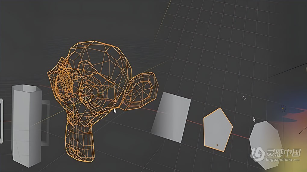 Blender 3D建模基础技能训练视频教程 Mastering 3D Modeling Basics: Beginner to Pro  灵感中国网 www.lingganchina.com