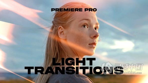 微妙的光芒闪光燃烧耀斑动态光线过渡-PR转场模板 Light Transitions for Premiere Pro  灵感中国网 www.lingganchina.com