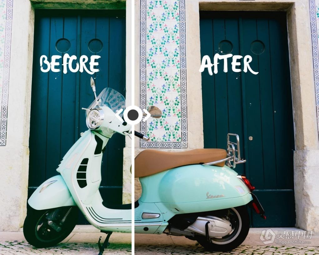 100+复古胶片电影LR预设 Retro Film–100+ Vintage Lightroom Presets  灵感中国网 www.lingganchina.com