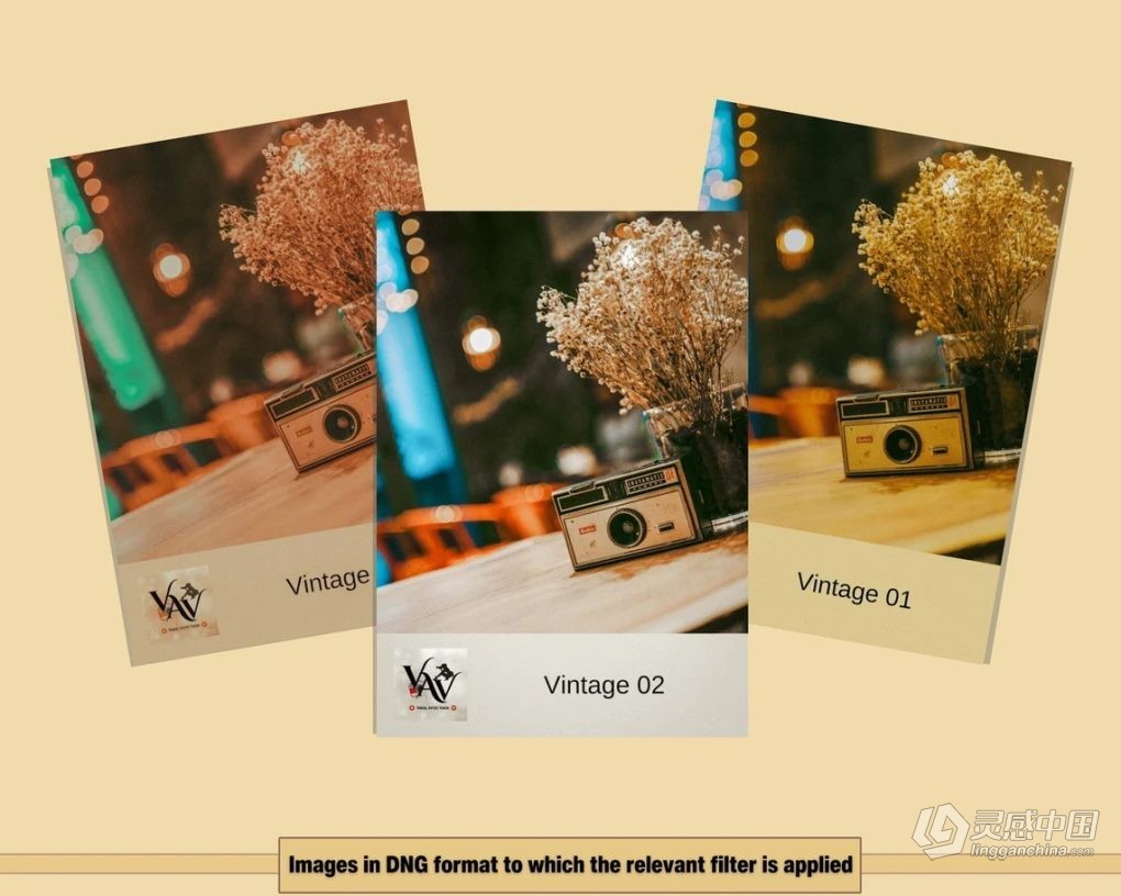 100+复古胶片电影LR预设 Retro Film–100+ Vintage Lightroom Presets  灵感中国网 www.lingganchina.com