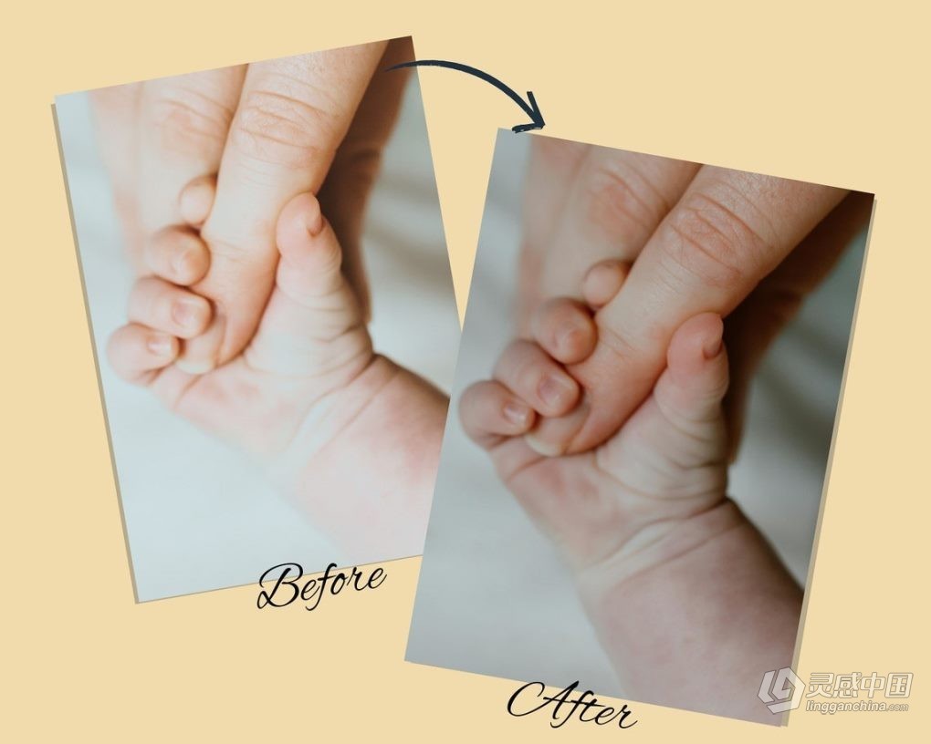 500组新生儿调色Lightroom预设 500+ Newborn Baby Mom Lightroom Presets  灵感中国网 www.lingganchina.com