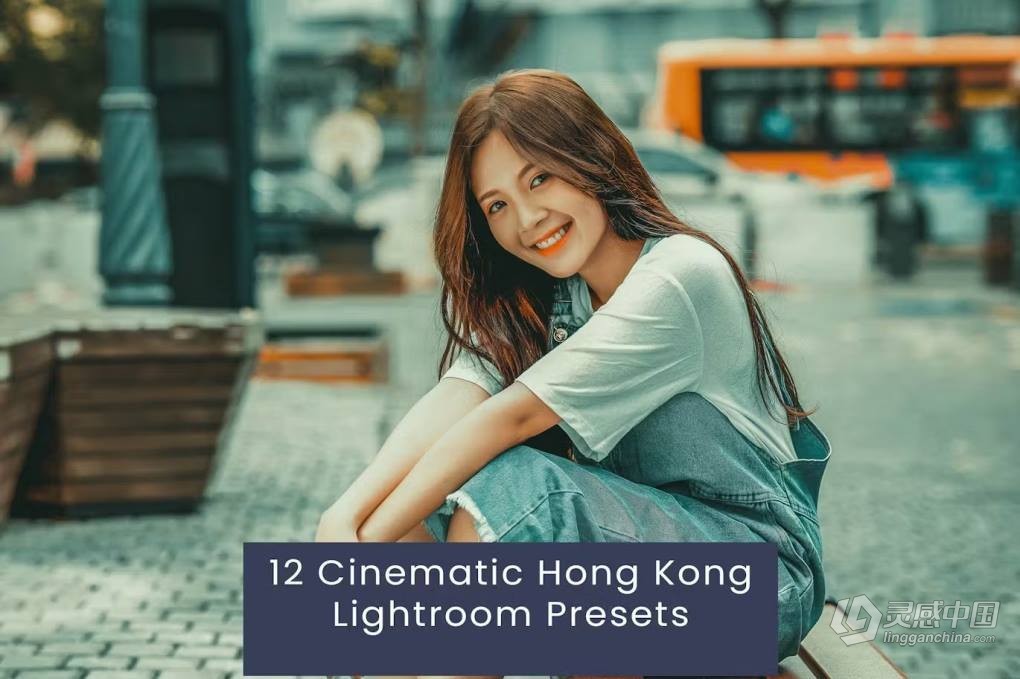 12种香港电影色彩LR调色预设 12 Cinematic Hong Kong Lightroom Presets  灵感中国网 www.lingganchina.com