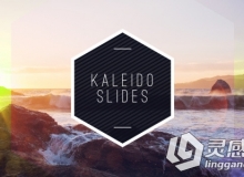 万花筒艺术特效展示动画AE模板 Videohive KaleidoSlides