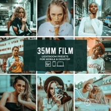 Presetsh出品-35MM电影胶片人像Lightroom预设35MM FILM LIGHTROOM PRESETS