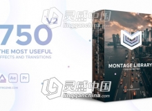 750个蒙太奇效果AE模板包 videohive Montage Library - Most Useful Effects