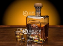 C4D威士忌酒瓶冰块建模材质渲染视频教程 Whisky Scene Cinema 4D Tutorial