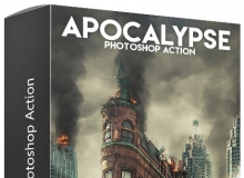 战场硝烟PS动作 Apocalypse Photoshop Action 附视频教程