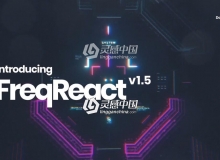 音乐律动节奏可视化BPM视觉效果AE脚本 FreqReact v1.5 Win/Mac