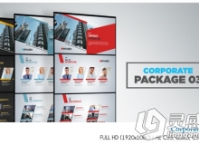 公司企业项目服务宣传AE模板 Videohive Corporate Package 03