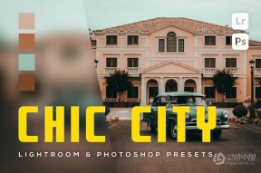 城市风光摄影Lightroom预设 6 Chic city Lightroom and Photoshop Presets