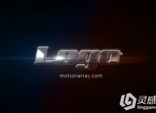 金属质感LOGO演绎片头动画AE模板 Motion Array Metal Logo 20942