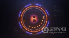 高科技HUD密码访问数字网络特效动画Logo片头 AE模板 AE工程文件 HUD Access Logo