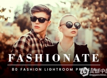 高端时尚杂志人像修饰Lightroom预设 Fashionate - Lightroom Presets