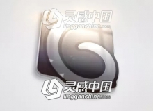 简洁清新LOGO翻转片头动画AE模板 Videohive Quick Clean Bling Logo 5