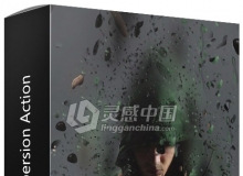 粒子碎片分散PS动作 Liquate Dispersion Action 附视频教程