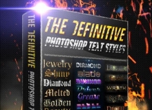 251套超酷PS样式合集BUNDLE The Definitive Photoshop Styles