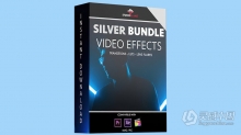 1500+FCPX插件与PR预设带教程高质量视频转场过渡效果 1500+Silver Deluxe Bundle