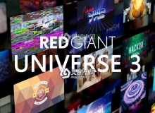 红巨人视觉特效和转场插件包 Red Giant Universe v3.1.5 Win序列号注册破解版