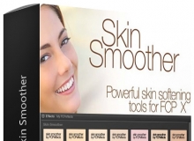 Skin Smoother美肤美白磨皮平滑去皱效果FCPX插件