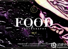 食品美食Lightroom预设 Food Lightroom Presets Vol.4