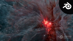 Blender逼真宇宙星云场景实例制作视频教程 Blender Cosmos: Create Realistic Looking Nebulas in Blender