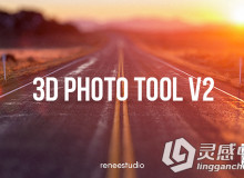 三维照片特效动画AE模板V2版 Videohive 3D Photo Tool V2