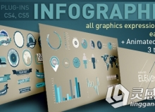 信息图标动画AE模板 Videohive Infographics