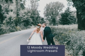 12种情绪电影婚礼人像调色LR预设 12 Moody Wedding Lightroom Presets