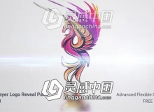 24种简洁明亮多层LOGO标志动画片头AE模板