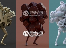 C4D MoGraph & Arnold 动态跟随应用案例中文视频教程