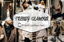 时尚魅力人像Lightroom预设 Trendy Glamour Lightroom Presets