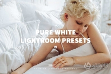 明亮通透干净的人像调色Lightroom预设10 PURE WHITE Lightroom Presets