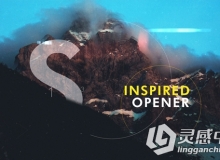 视差三维空间旋转切换片头AE模板 Videohive Inspired Slideshow I Opener