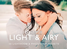 梦幻柔和奶油肤色Lightroom预设 LXM LIGHT & AIRY LR//PS