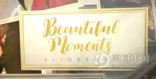 美丽瞬间婚礼视频蒙太奇效果电子相册 AE模板 AE工程文件 Beautiful Moments Slideshow