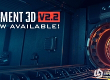 E3D v2.2.2完美注册破解版AE插件Video Copilot Element 3D v2.2.2 for Win