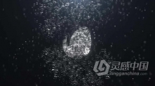 水下气泡飞溅流体特效动画演绎LOGO片头视频 AE模板 AE工程文件 Bubble Splash Reveal
