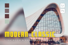 现代经典Lightroom预设 6 Modern Classic Lightroom and Photoshop Presets