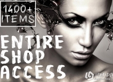 超过 1400+ Entire Shop Access Lightroom & Photoshop