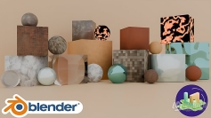 Blender材质着色节点核心技术视频教程 10 Material Node Basic In Blender