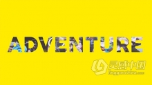 冒险假期快乐旅行图文标题动感视频相册 AE模板 AE工程文件 Adventure Slideshow
