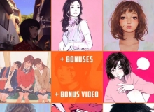 俄罗斯 Ilya Kuvshinov -人物手绘插画教程集合（80GB）