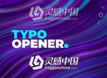 动感时尚文字标题图片排版动画AE模板 Videohive Dynamic Typography Opener