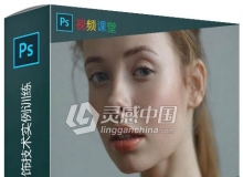 Photoshop人像皮肤修饰技术实例训练视频教程